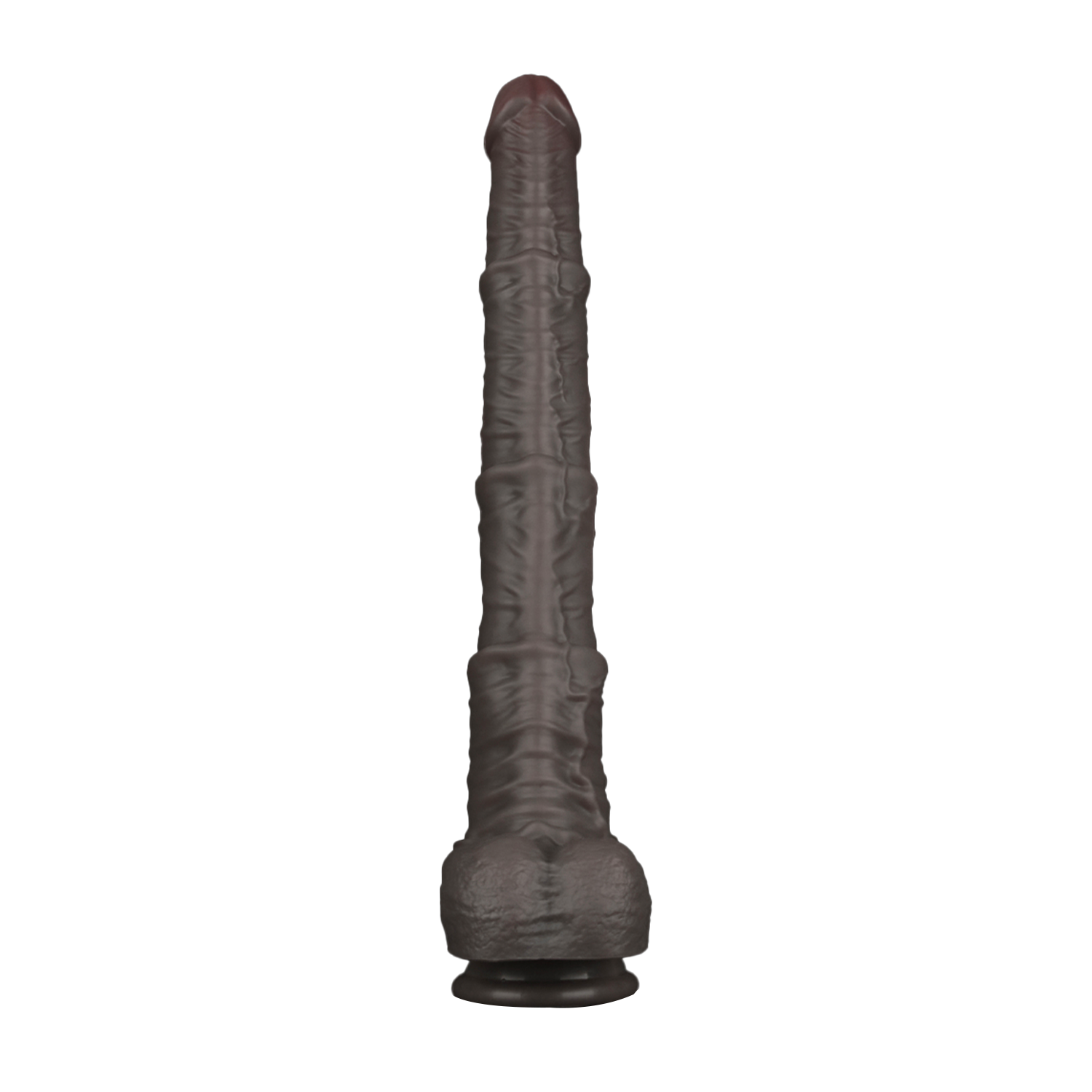 5: LoveToy - Nature Cock - 16" Dual Layered Bendable Cock XXL - Schwarz