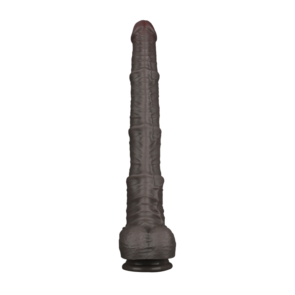 5: LoveToy - Nature Cock - 16" Dual Layered Bendable Cock XXL - Schwarz