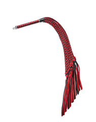RISE – Dickere Cat O. Nine Peitsche – Schwarz/Rot