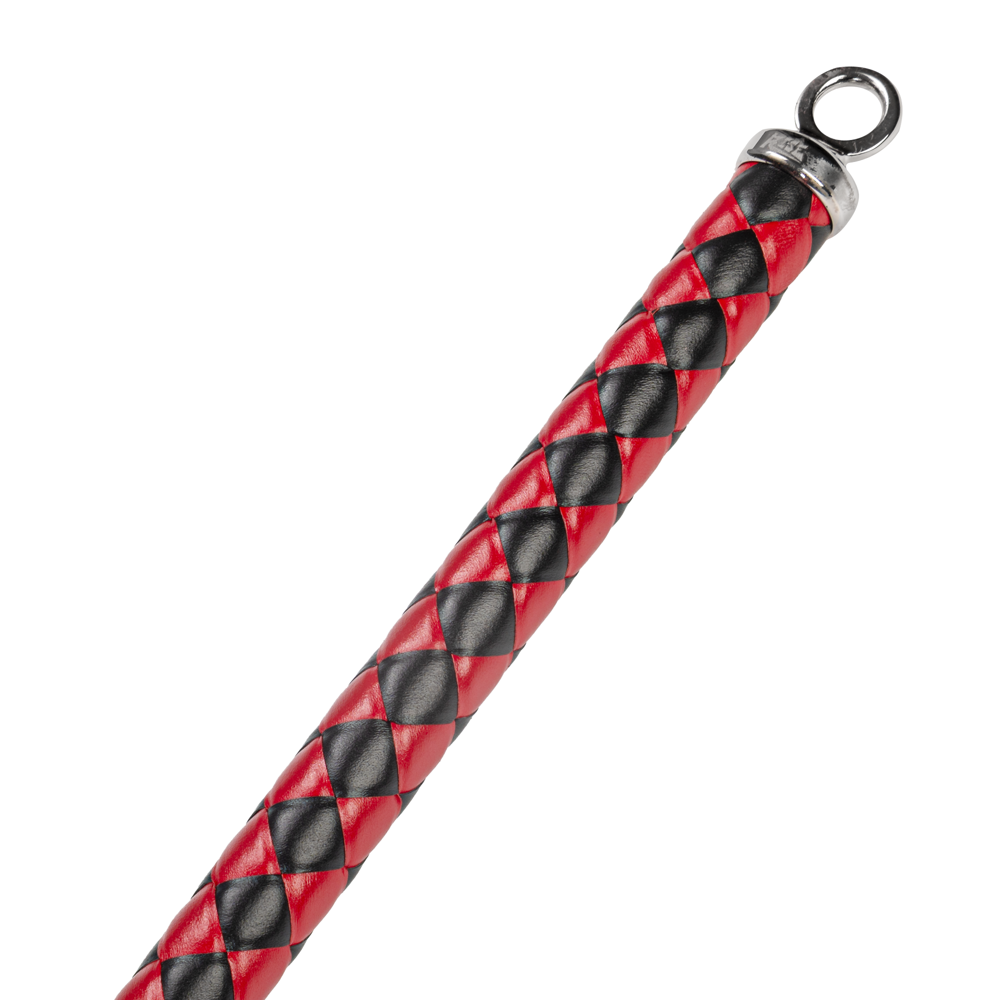 RISE – Dickere Cat O. Nine Peitsche – Schwarz/Rot