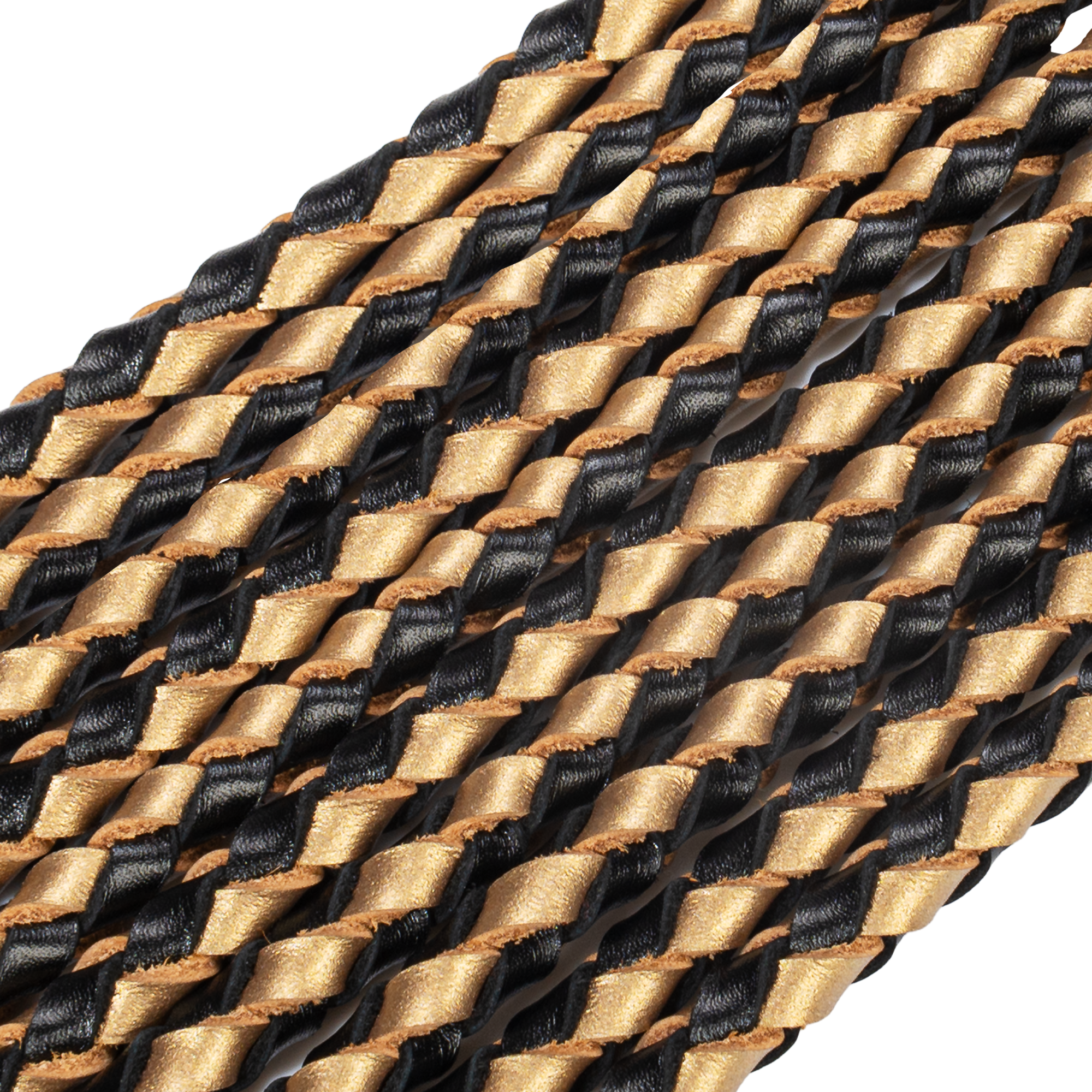 RISE – Dicke Cat O. Nine Peitsche – Schwarz/Gold