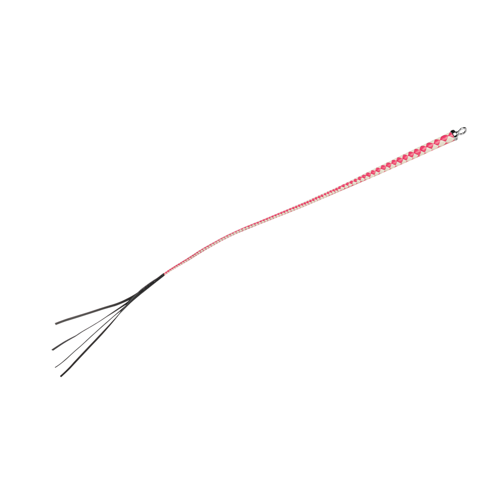 2: RISE - 120cm Bull Whip - Pink/White