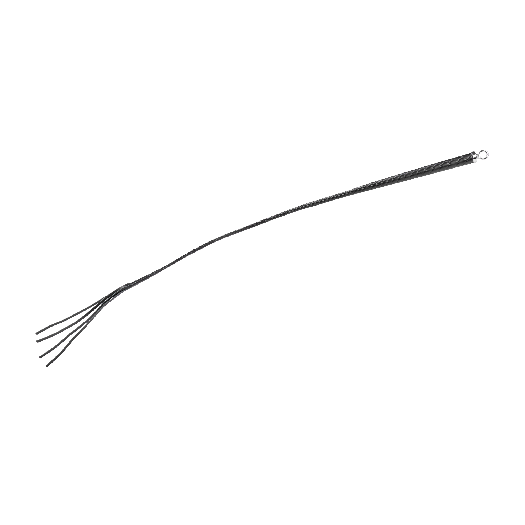 2: RISE – 120 cm Bullenpeitsche – Schwarz