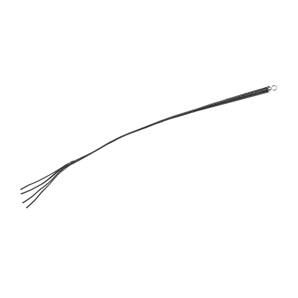 2: RISE – 120 cm Bullenpeitsche – Schwarz