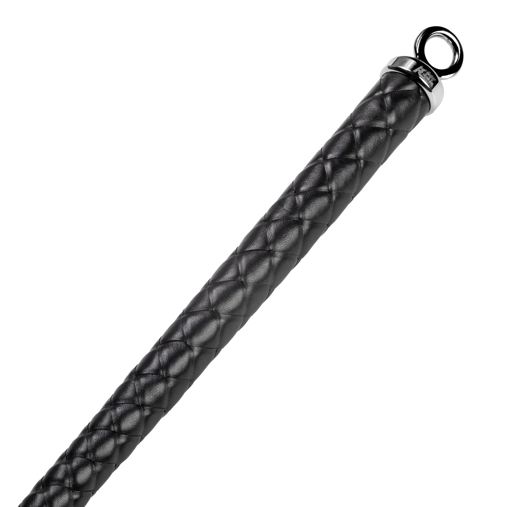 4: RISE – 120 cm Bullenpeitsche – Schwarz