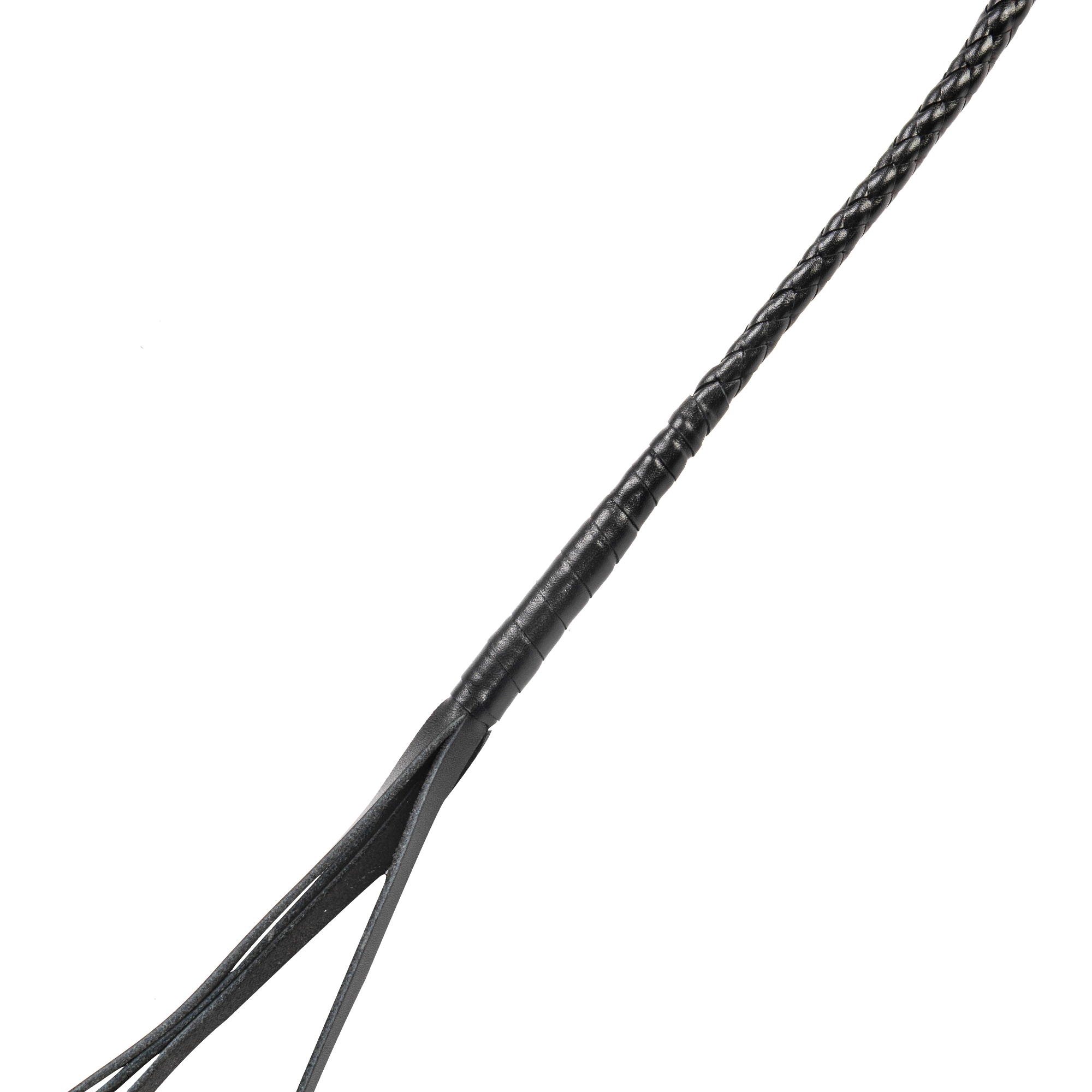 5: RISE – 120 cm Bullenpeitsche – Schwarz