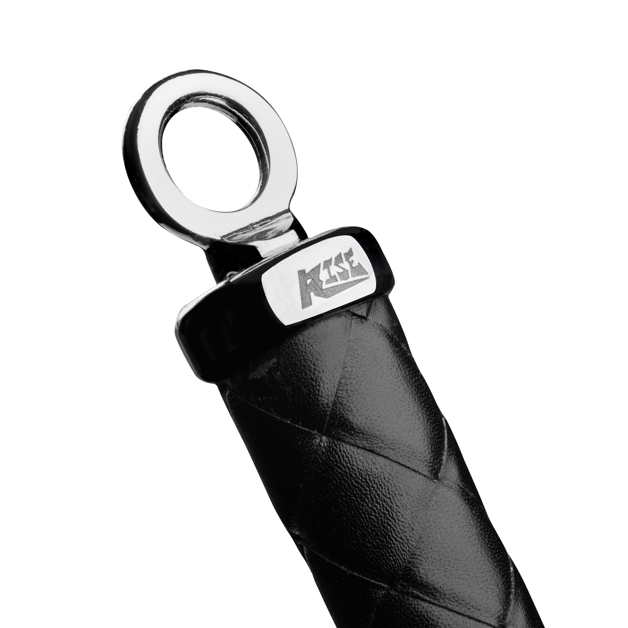 6: RISE – 120 cm Bullenpeitsche – Schwarz
