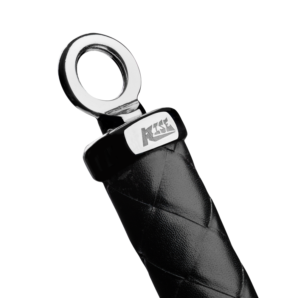 6: RISE – 120 cm Bullenpeitsche – Schwarz