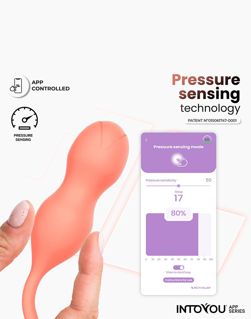 3: IY - Kyra - Beckenbodentrainer, App-gesteuert - Orange