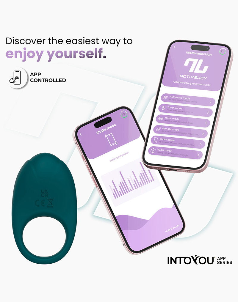 IY - Ringo - Vibratorring, App-gesteuert - Grün