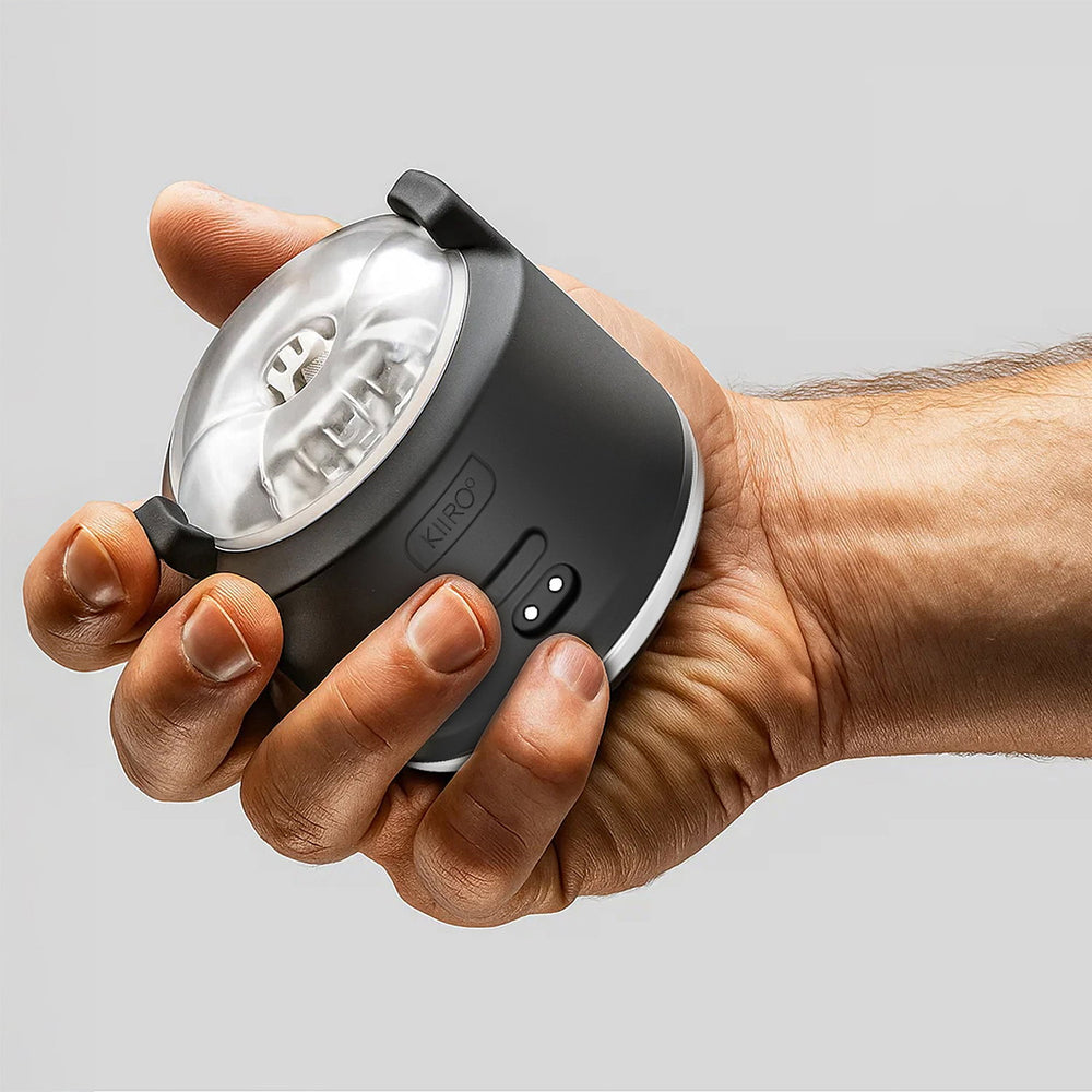 5: KIIROO – Powershot – Interaktiver Männervibrator – Schwarz