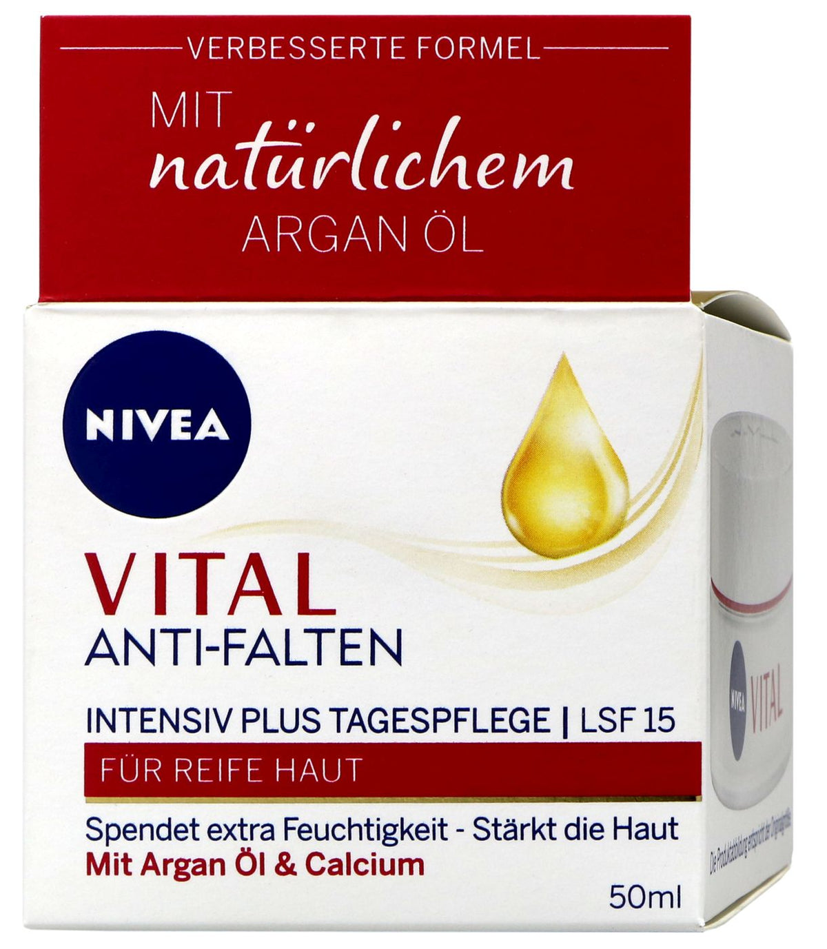 Nivea Vital Antifalten Tagespflege mit Argan Öl LSF15, 50 ml