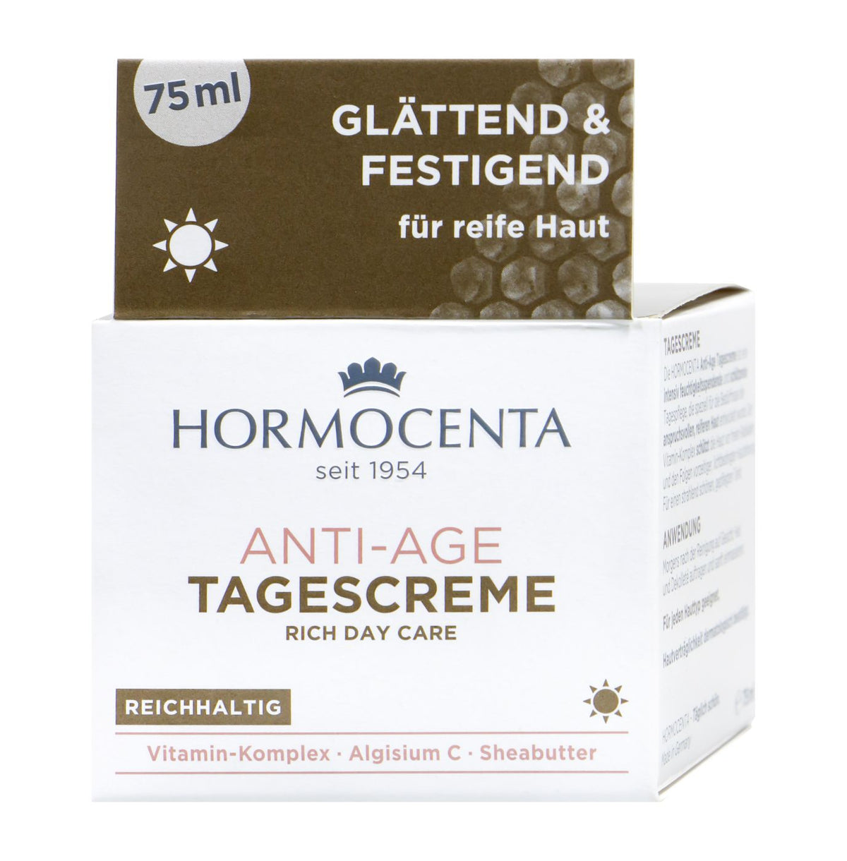 Hormocenta Anti-Age Tagescreme Reichhaltig, 75 ml