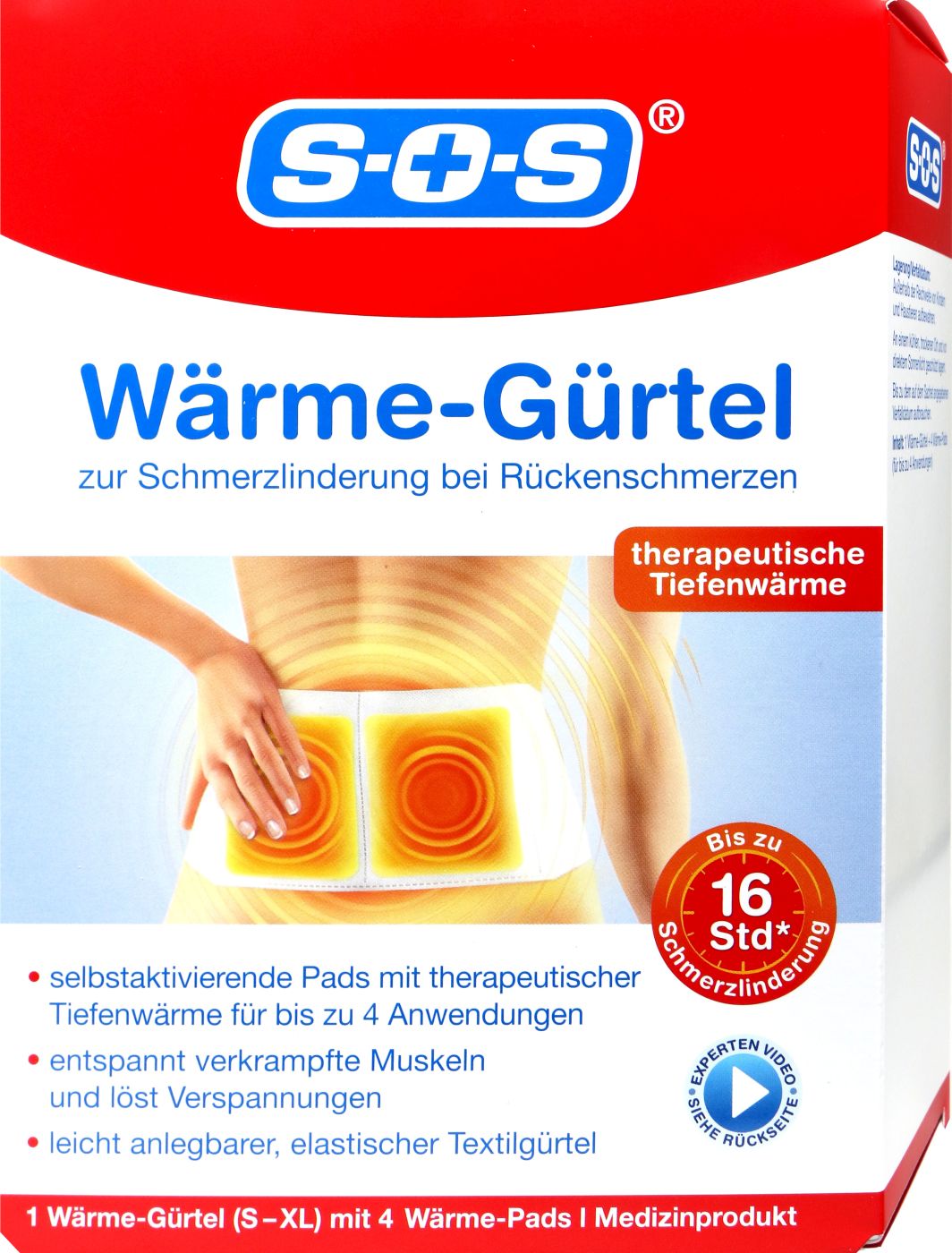 SOS Wärme Gürtel, 1 er