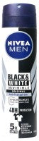 Nivea Men Deo Spray Invisible for Black and White, 150 ml
