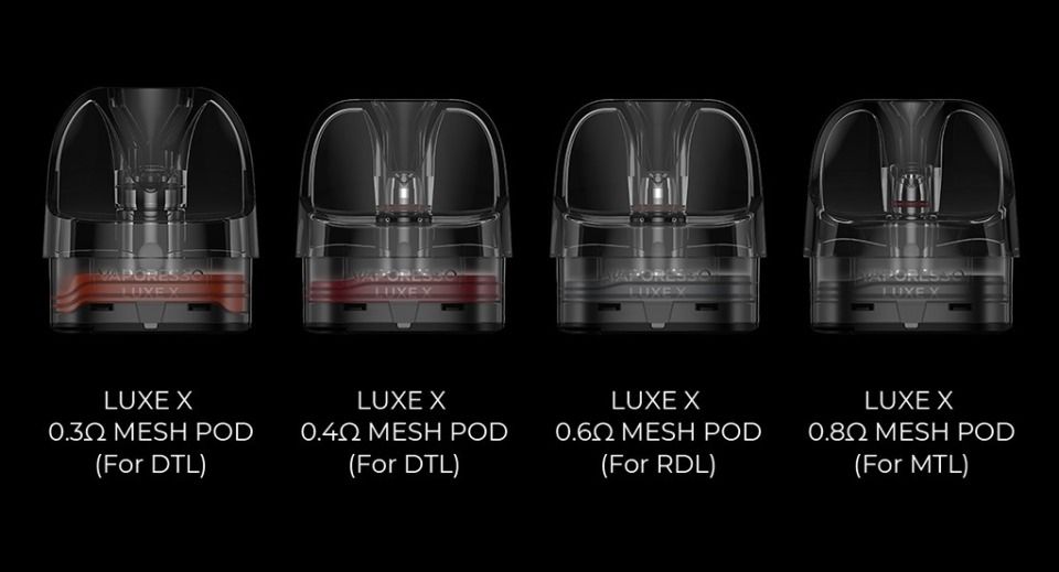2 x Vaporesso Luxe X2/XR Max 2 Corex 2.0 Pod 5ml