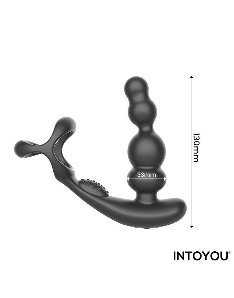 6: IY Klark - Waving & Vibrating Anal Plug mit Fernbedienung - Schwarz