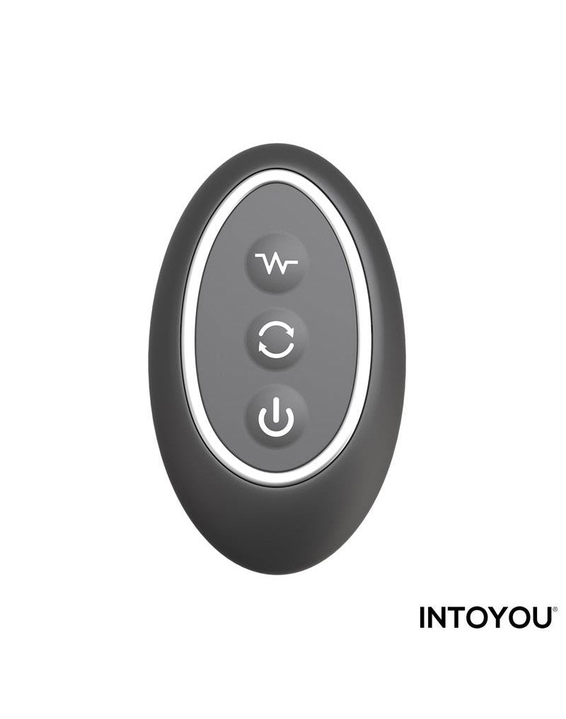 8: IY Klark - Waving & Vibrating Anal Plug mit Fernbedienung - Schwarz
