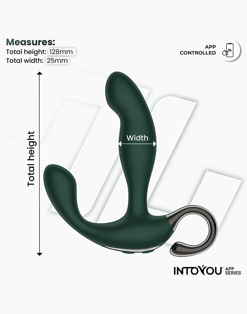 4: IY - Greeny - Prostata-Massagegerät mit Fingerwackeln, App-gesteuert - Grün