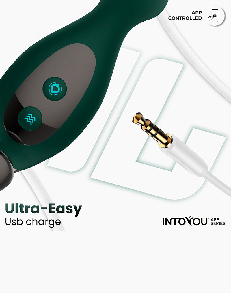 5: IY - Greeny - Prostata-Massagegerät mit Fingerwackeln, App-gesteuert - Grün