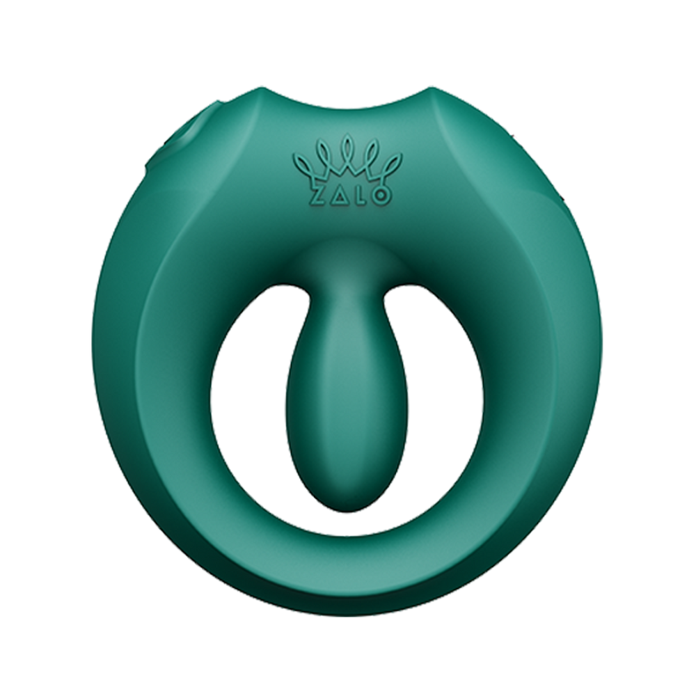 3: ZALO - Apis - Vibrationsring für Paare . App gesteuert - Türkisgrün