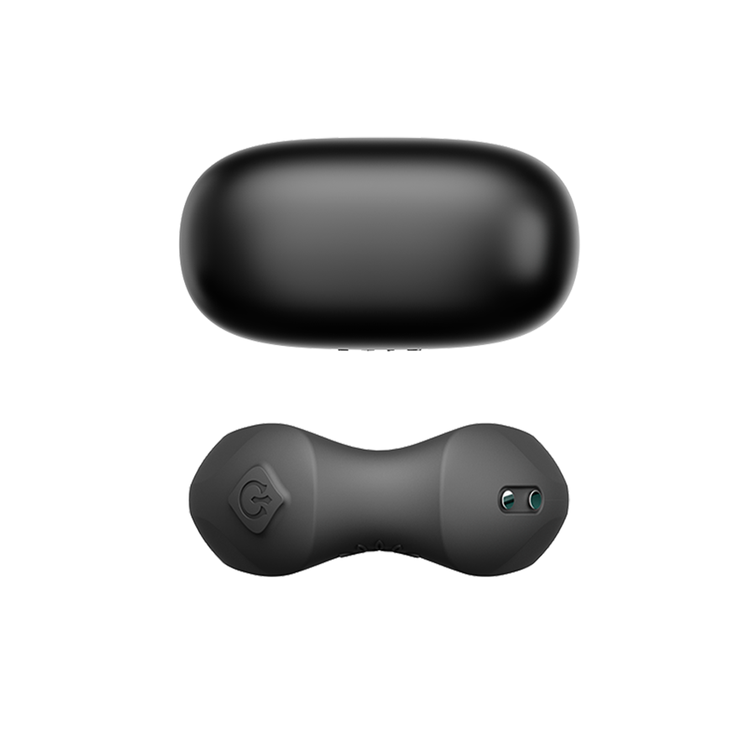 ZALO - Apis - Vibrationsring für Paare, App-gesteuert - Obsidian Schwarz