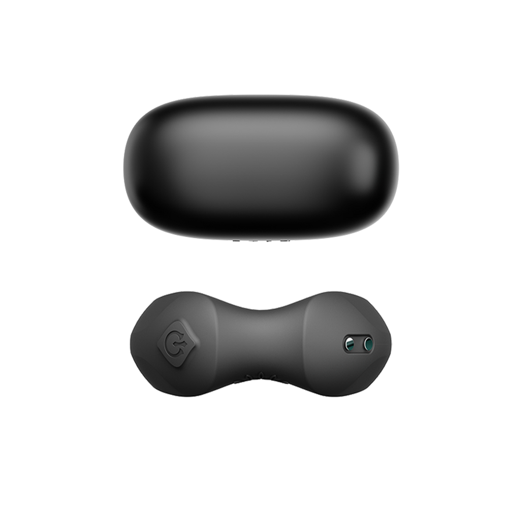 ZALO - Apis - Vibrationsring für Paare, App-gesteuert - Obsidian Schwarz