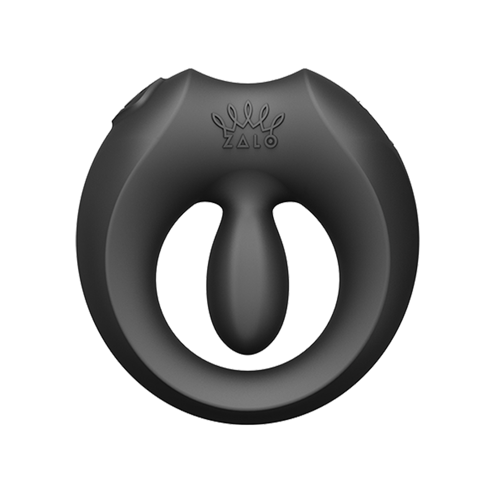3: ZALO - Apis - Vibrationsring für Paare, App-gesteuert - Obsidian Schwarz
