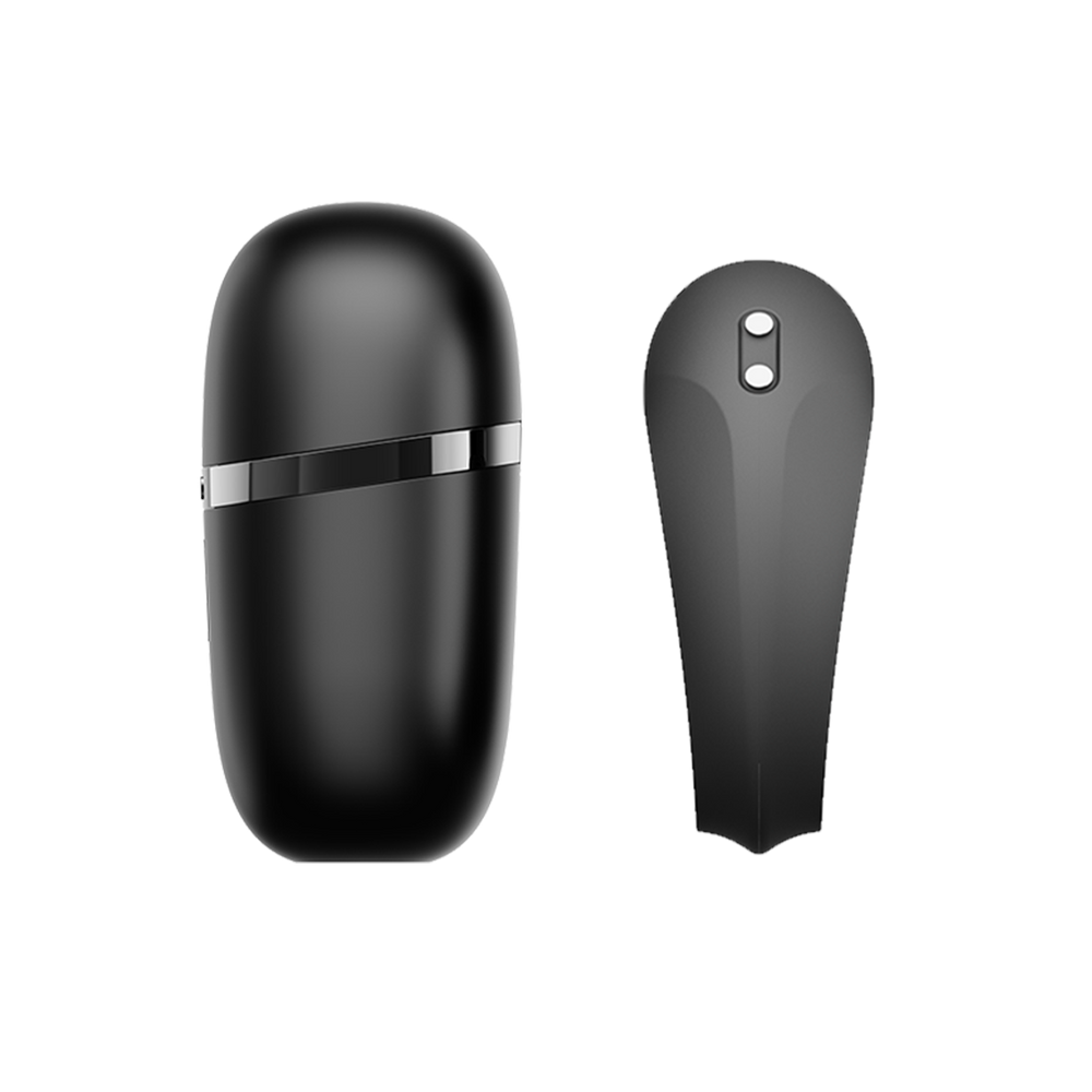 11: ZALO - Apis - Vibrationsring für Paare, App-gesteuert - Obsidian Schwarz