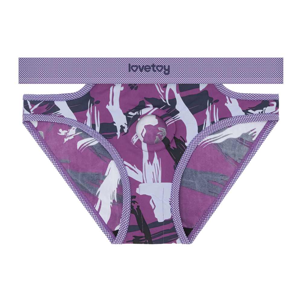 2: LoveToy - Ingen - Violet Strap-on-Slip, Größe M/L, Lila