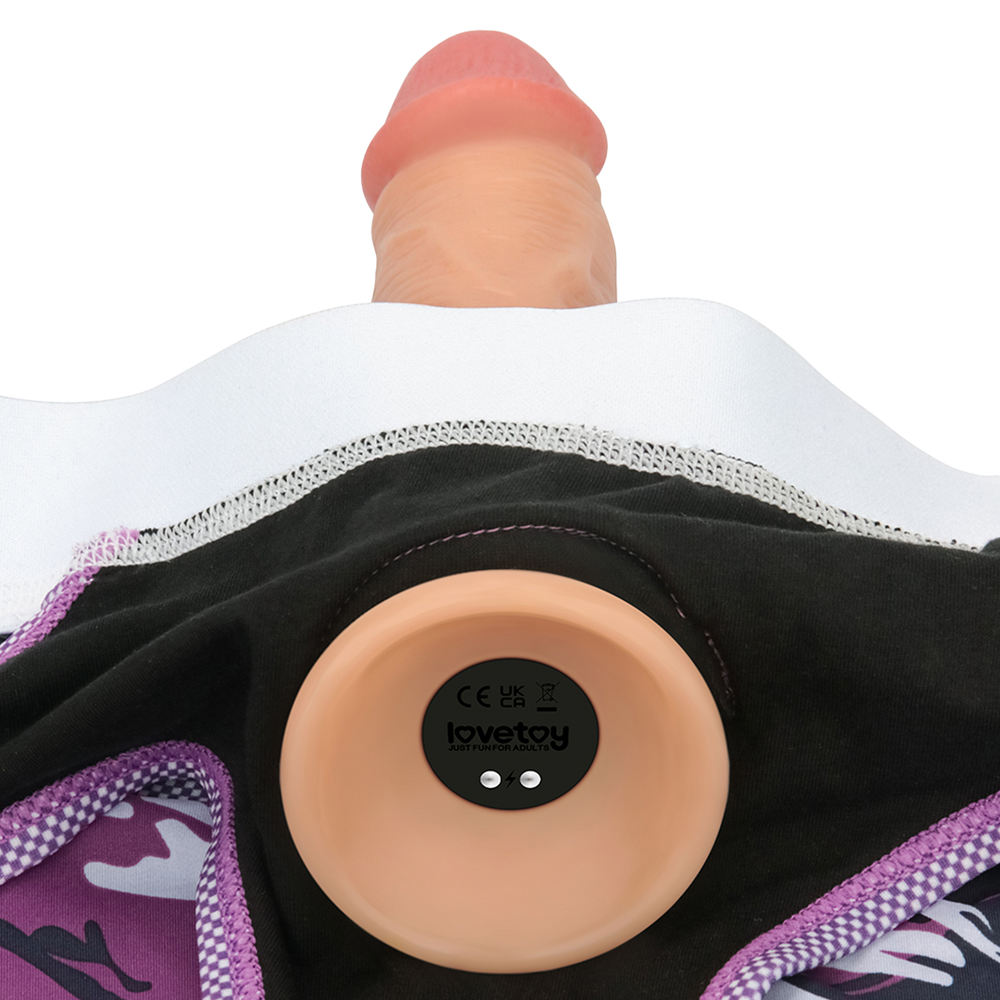 9: LoveToy - Ingen - Violet Strap-on-Slip, Größe M/L, Lila