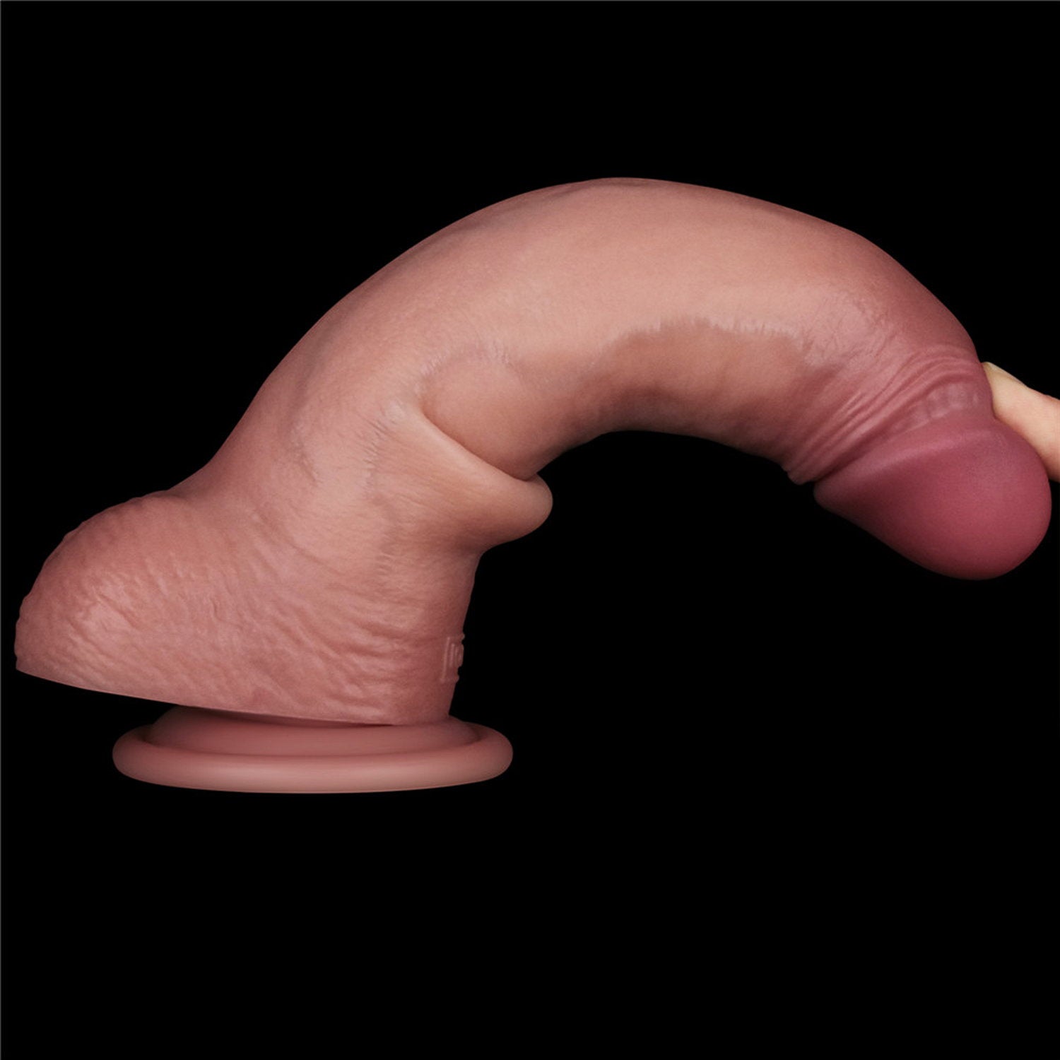LoveToy – Vibrierender Gleitkörper Pro II mit Fernbedienung – 8,5" / 22 cm – Nude