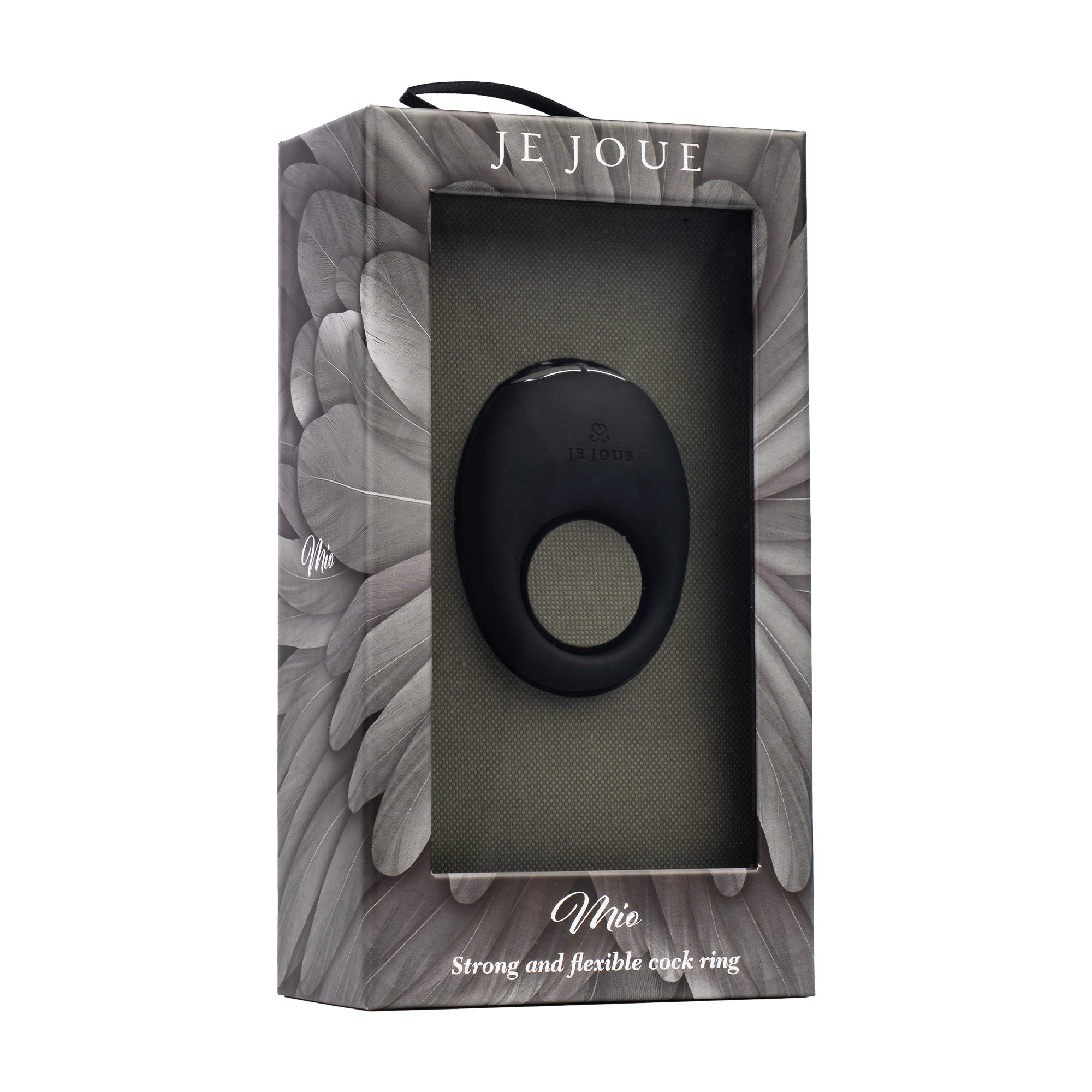 4: Je Joue - Mio - Flexibler Penisring-Vibrator - Schwarz