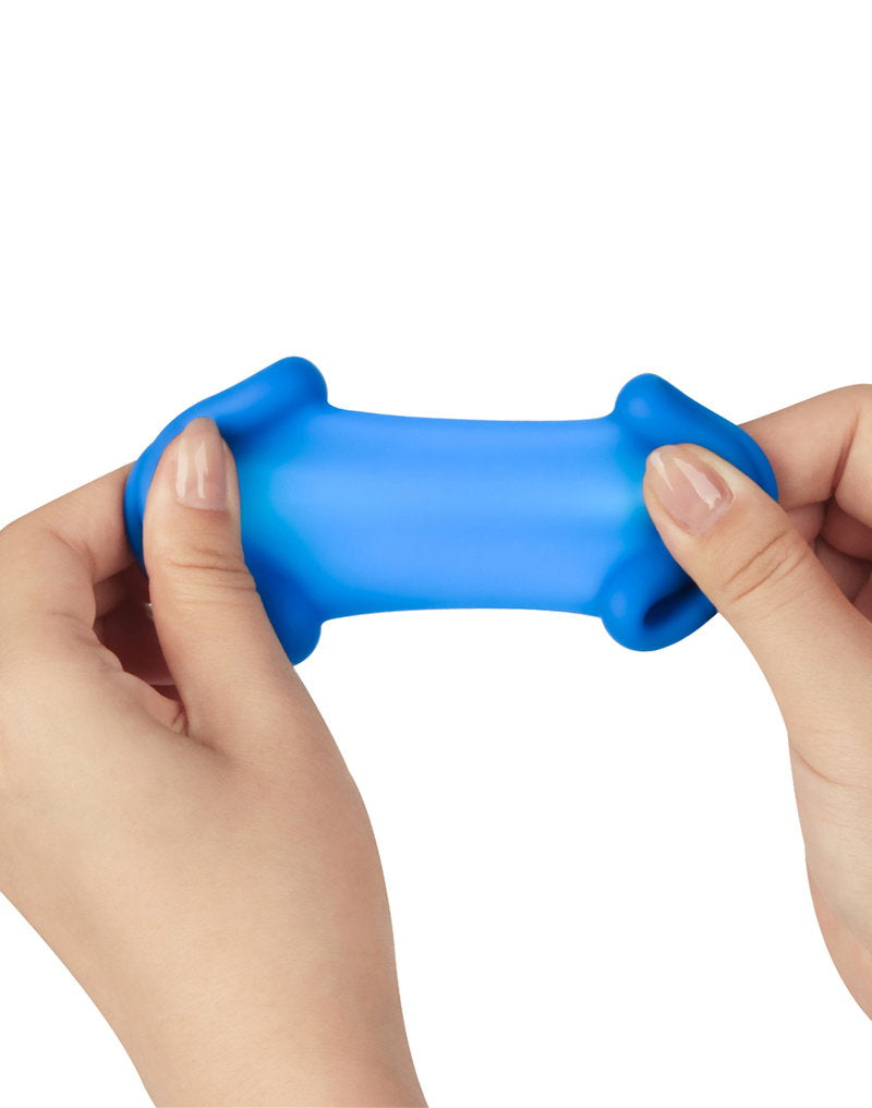 LoveToy – Pinnacle Pro – Tapered Squeeze Stretcher – Blau
