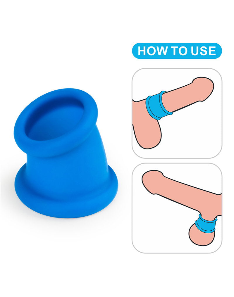 LoveToy – Pinnacle Pro – Tapered Squeeze Stretcher – Blau