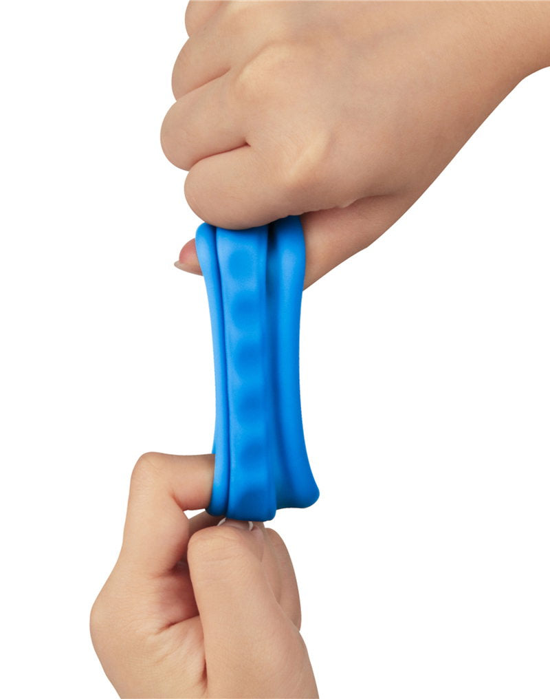 LoveToy – Pinnacle Pro – Twin Flex Stretcher – Blau