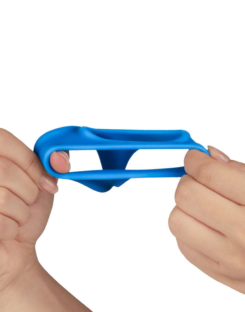 LoveToy – Pinnacle Pro – Trio Grip Enchancer Sleeve – Blau