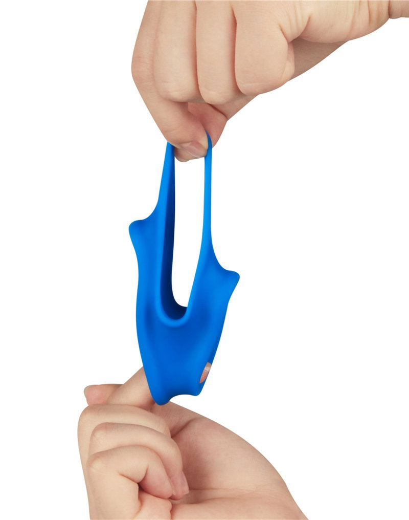 LoveToy – Pinnacle Pro – Trio Grip Enchancer Sleeve – Blau