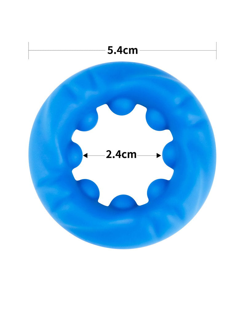 5: LoveToy – Pinnacle Pro – Ridge Bump Stretcher – Blau
