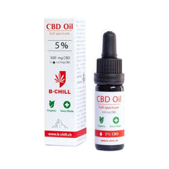 B-Chill Full Spectrum Aromaöl 10ml, CBD 5%, mit Rosmarinextrakt
