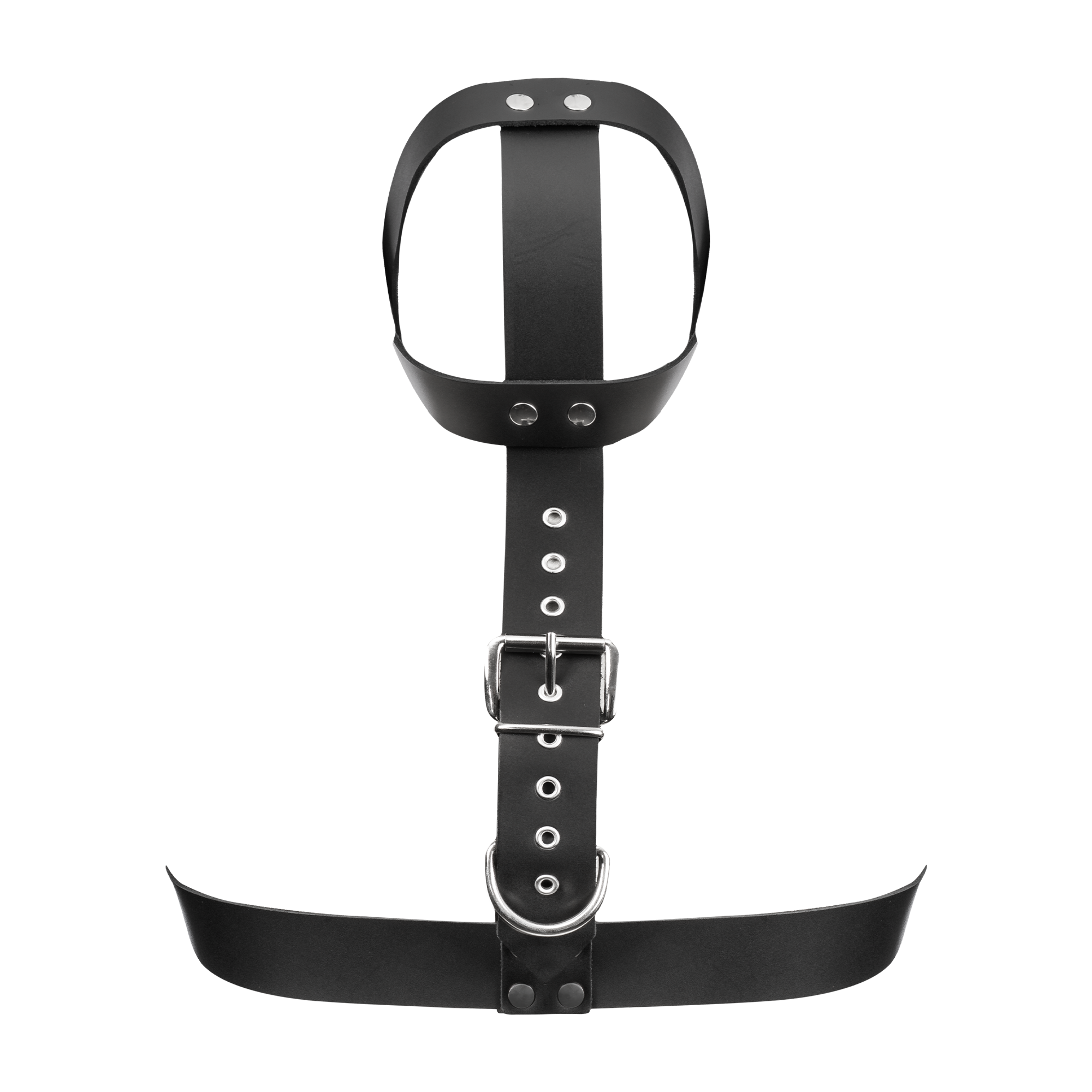 Rimba Bondage Play - Leder-Fixierharness - Schwarz