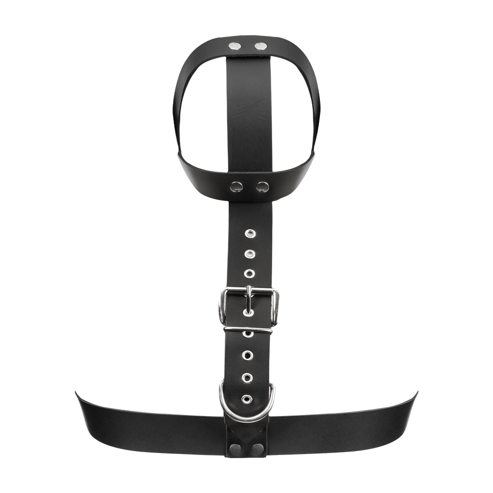 Rimba Bondage Play - Leder-Fixierharness - Schwarz