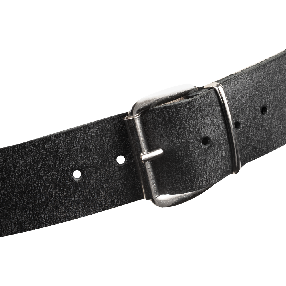 8: Rimba Bondage Play – Leder-Brustharness mit Halsband – Schwarz