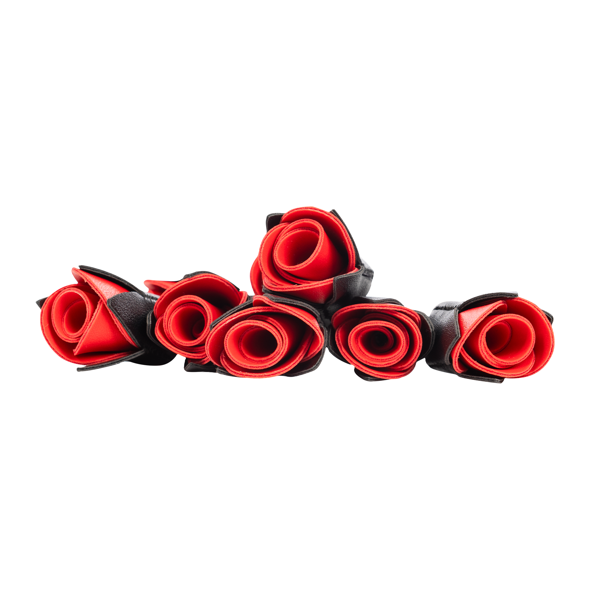 6: Rimba Bondage Play – Rosenpeitsche – Schwarz & Rot