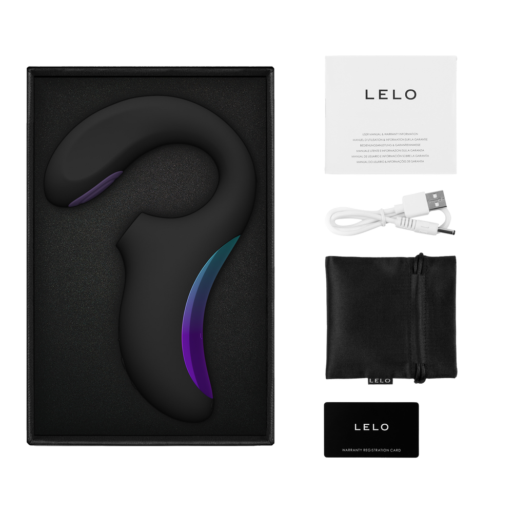 9: LELO - ENIGMA Double Sonic - Dreifach-Stimulation - App-gesteuert - Schwarz
