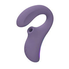 LELO - ENIGMA Double Sonic - Dreifach-Stimulation - App-gesteuert - Cyber ​​Purple