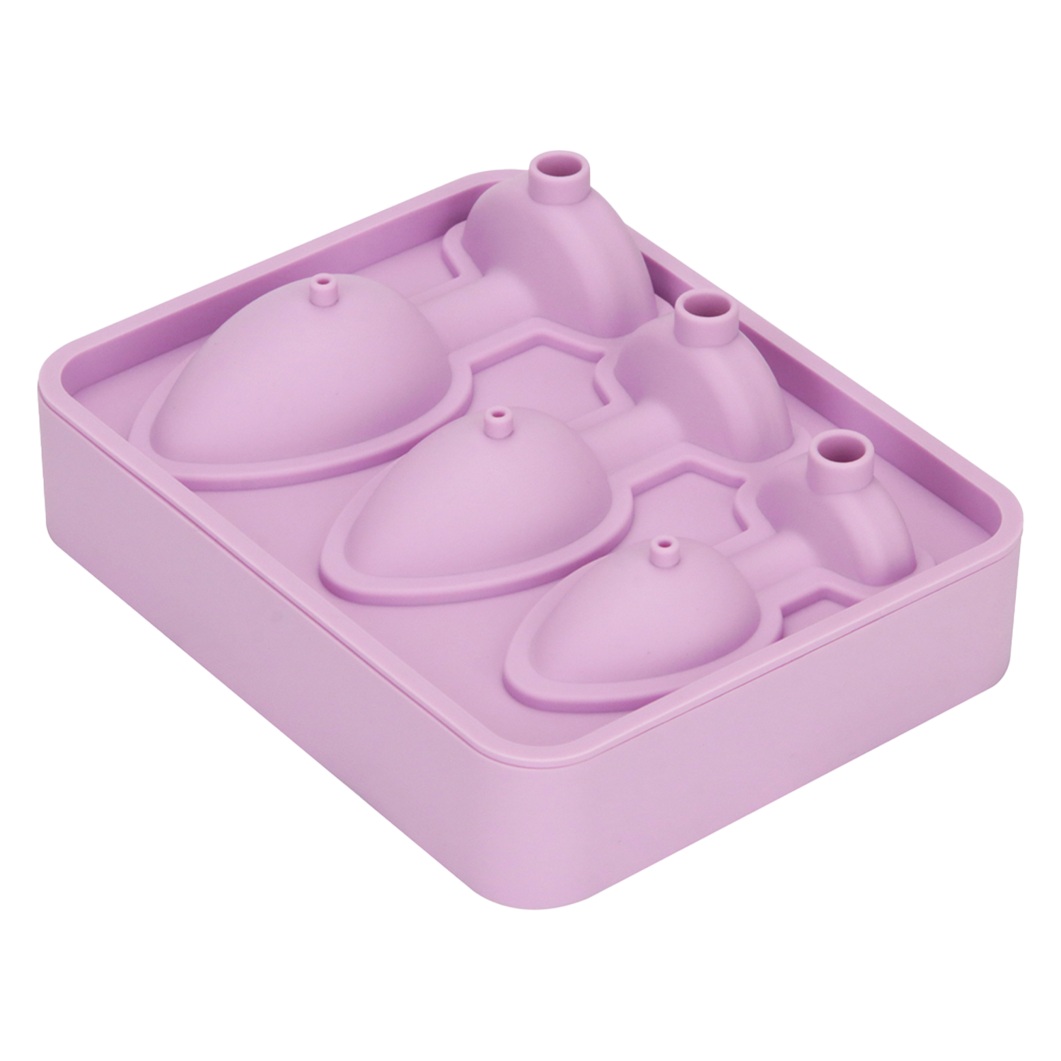 LoveToy - Silikon-Eiswürfelform - Analplug - Pink