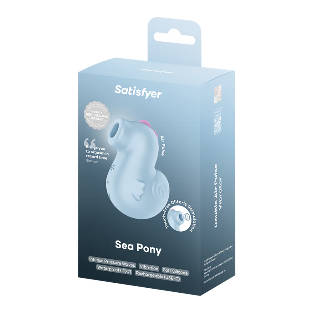 Satisfyer - Sea Pony - Air Pulse Vibrator - Blau