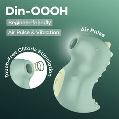 Satisfyer - Din-OOOH - Air Pulse Vibrator - Grün
