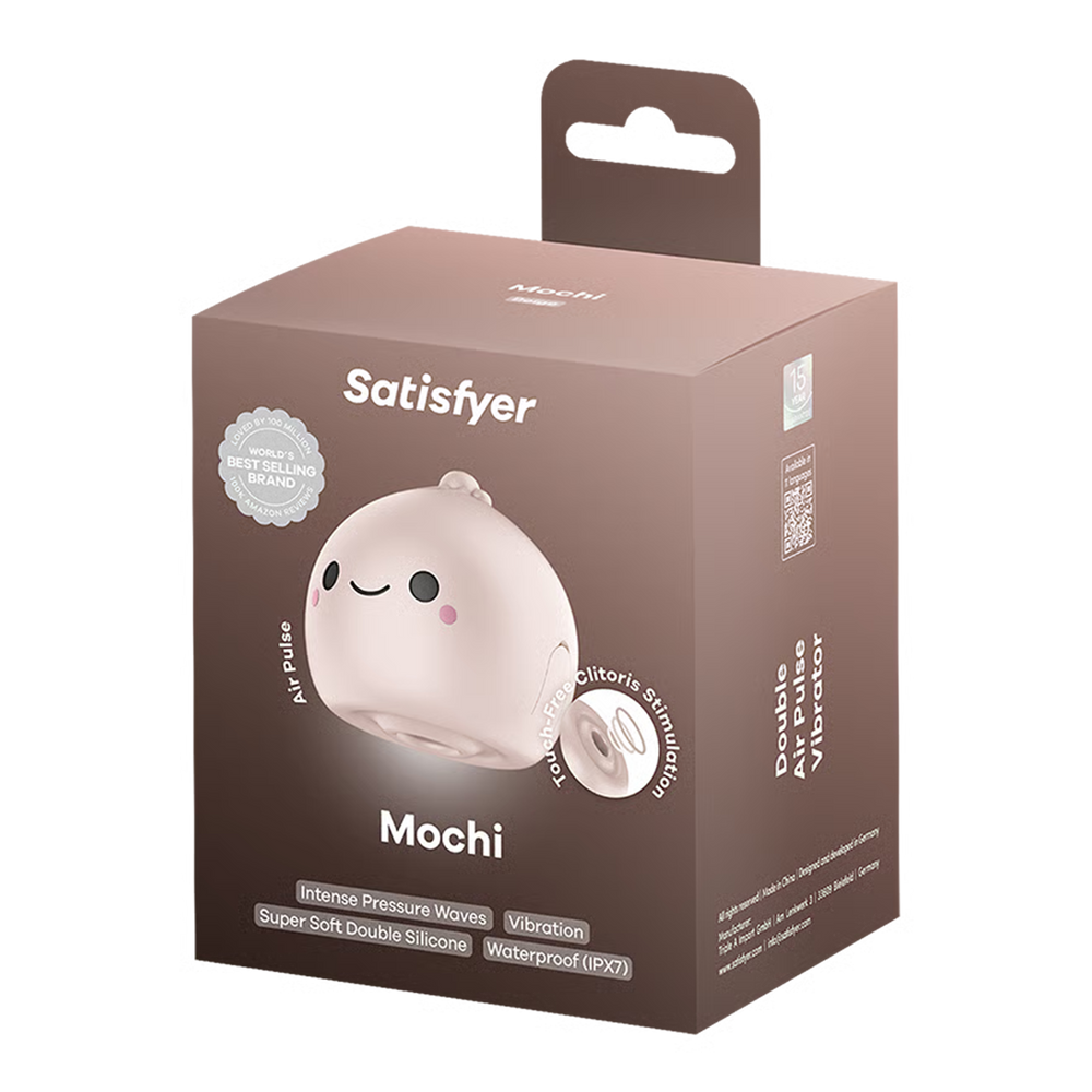 Satisfyer – Mochi – Luftimpuls-Vibration – Beige